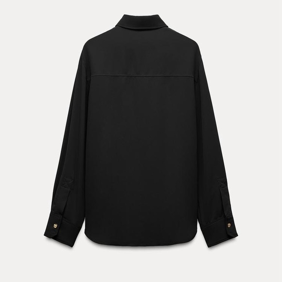 Zara Satin like new blouse - Picture 6 of 6